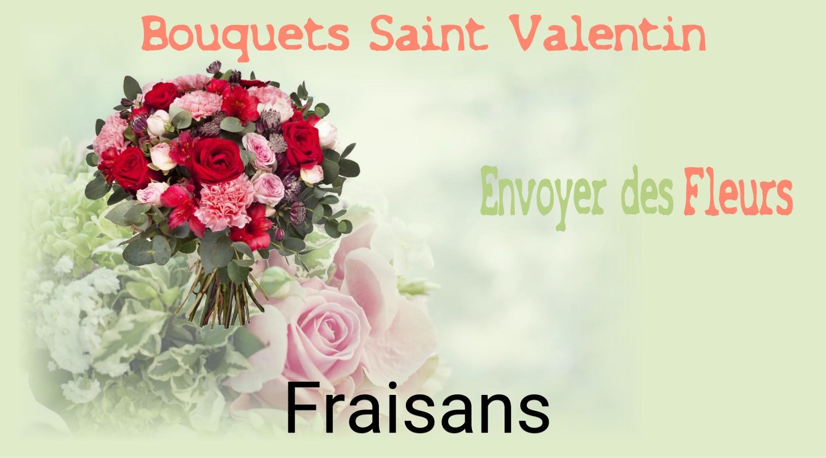 Roses de Saint-Valentin livrées à Fraisans