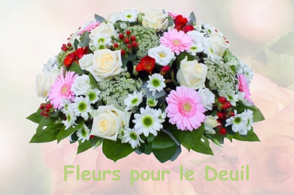 fleurs deuil FRAISANS